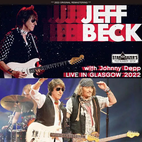 JEFF BECK WITH JOHNNY DEPP / LIVE IN GLASGOW 2022 (2CDR)