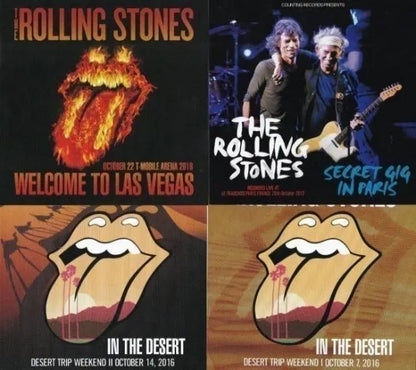 THE ROLLING STONES / Las Vegas, Desert Trip 4 titles (7CD set)