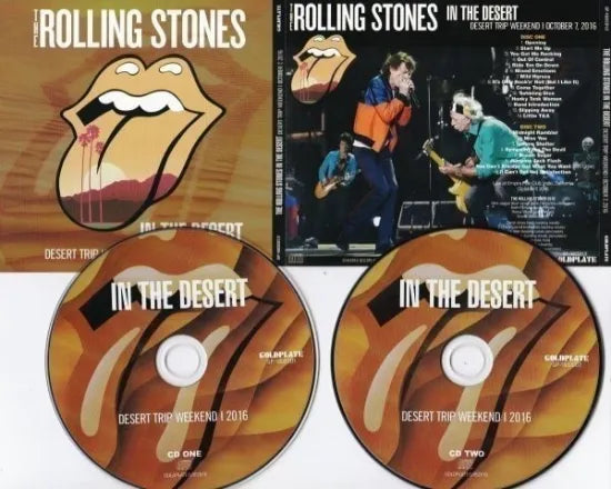 THE ROLLING STONES / Las Vegas, Desert Trip 4 titles (7CD set)