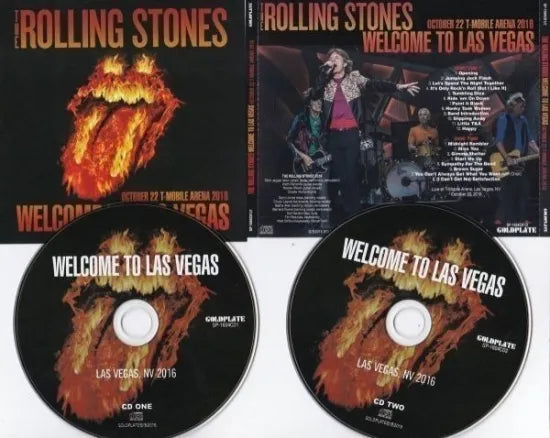 THE ROLLING STONES / Las Vegas, Desert Trip 4 titles (7CD set)