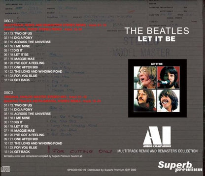THE BEATLES / LET IT BE : AI - AUDIO COMPANION (2CD)
