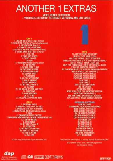 THE BEATLES / ANOTHER 1 EXTRAS (2CD+1DVD)