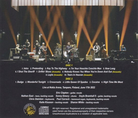 ERIC CLAPTON / FINLAND 2022 (2CD)