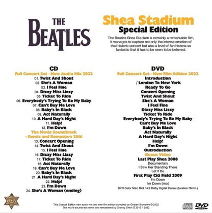THE BEATLES / SHEA STADIUM GOLDEN SLUMBERS SPECIAL EDITION（1CD&1DVD+DATADISC)