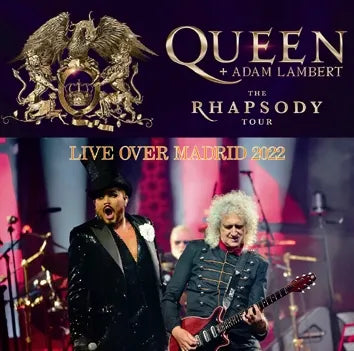 QUEEN+ADAM LAMBERT / LIVE OVER MADRID 2022 (2CDR)