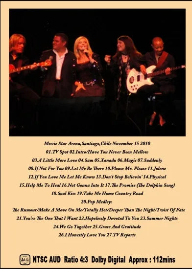 OLIVIA NEWTON-JOHN / Live in Chile (1DVDR)