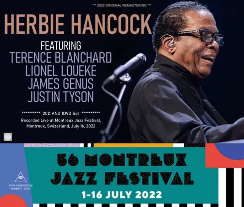 HERBIE HANCOCK / LIVE AT MONTREUX JAZZ FESTIVAL 2022 (2CDR+1DVDR)