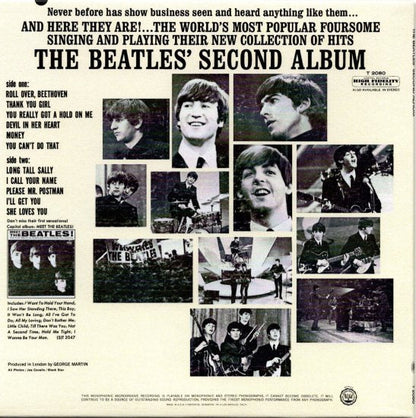 THE BEATLES / SECOND ALBUM CAPITOL PAPERSLEEVE COLLECTION (1CD)