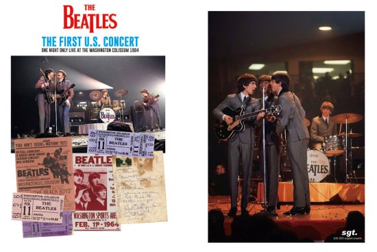 THE BEATLES / THE FIRST U.S. CONCERT (ONE NIGHT ONLY LIVE AT THE WASHINGTON COLISEUM 1964) (1CD+2DVD+1BDR)