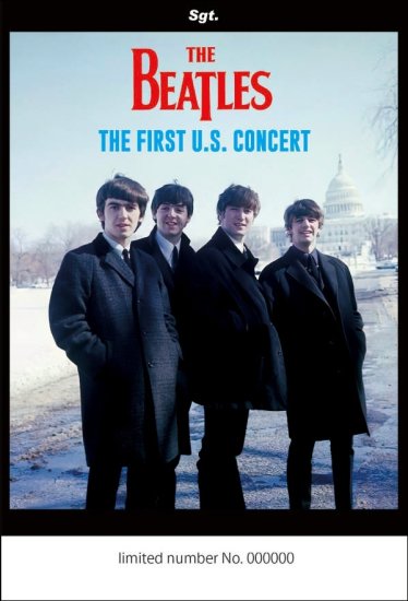 THE BEATLES / THE FIRST U.S. CONCERT (ONE NIGHT ONLY LIVE AT THE WASHINGTON COLISEUM 1964) (1CD+2DVD+1BDR)