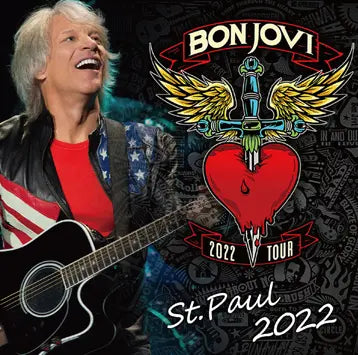 BON JOVI / ST. PAUL 2022 Minnesota Soundboard (2CDR)