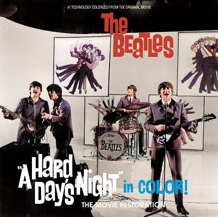 THE BEATLES / A HARD DAY'S NIGHT in COLOR! THE MOVIE RESTORATION (1CD+1DVD)