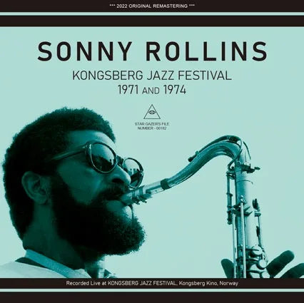 SONNY ROLLINS / KONGSBERG JAZZ FESTIVAL 1971 AND 1974 (2CDR)