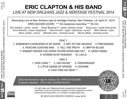 ERIC CLAPTON & HIS BAND / LIVE AT NEW ORLEANS JAZZ & HERITAGE FESTIVAL 2014 (2CDR)