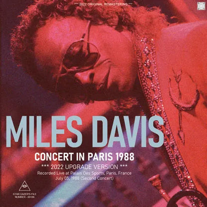 MILES DAVIS / CONCERT IN PARIS 1988 2022 UPGRADE VERSION (2CDR)