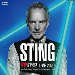 STING / iHEART RADIO LIVE 2020 PRO SHOT (1DVDR)