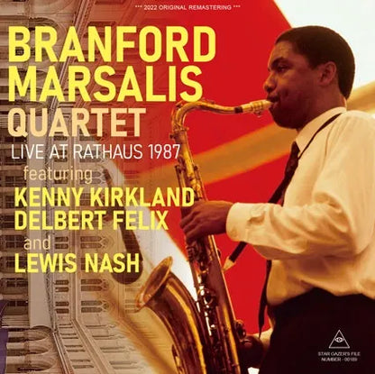 BRANFORD MARSALIS QUARTET / DAL VIVO AL RATHAUS 1987 (1CDR)
