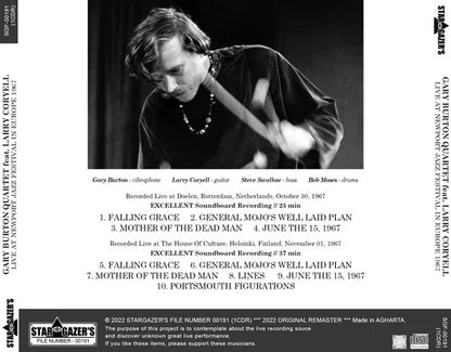 GARY BURTON QUARTET FEATURING LARRY CORYELL / LIVE AT NEWPORT JAZZ FESTIVAL IN EUROPE 1967 (1CDR)