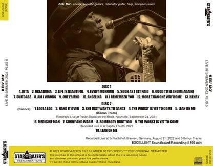 KEB' MO' / LIVE IN BREMEN 2022 PLUS 5 (2CDR)