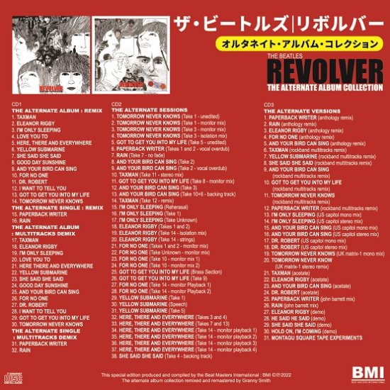 THE BEATLES / REVOLVER THE ALTERNATE ALBUM COLLECTION (3CD)