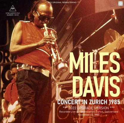 MILES DAVIS / CONCERT IN ZURICH 1985 2022 UPGRADE VERSION (2CDR)