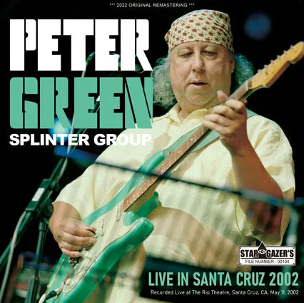 PETER GREEN SPLINTER GROUP / LIVE IN SANTA CRUZ 2002 (2CDR)