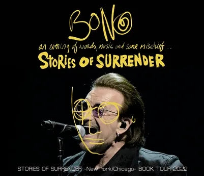 BONO / STORIE DI RESA New York Chicago BOOK TOUR 2022 (4CDR)