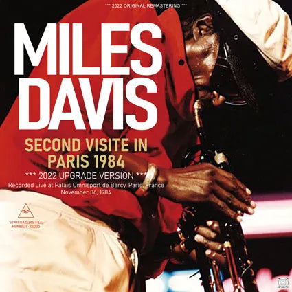 MILES DAVIS / SECOND VISITE IN PARIS 1984 2022 UPGRADE VERSION (2CDR)