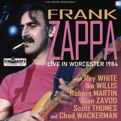 FRANK ZAPPA / LIVE IN WORCESTER 1984 (2CDR)