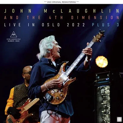 JOHN McLAUGHLIN AND THE 4TH DIMENSION / LIVE IN OSLO 2022 PLUS 3 (2CDR)