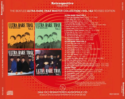 THE BEATLES / ULTRA RARE TRAX MASTER COLLECTION I VOL.1&2 (1CD)
