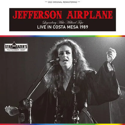 JEFFERSON AIRPLANE / LEGENDARY MIKE MILLARD TAPE LIVE IN COSTA MESA 1989 (2CDR)