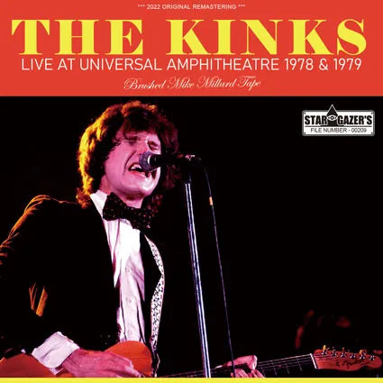 THE KINKS / BRUSHED MIKE MILLARD TAPE LIVE AT UNIVERSAL AMPHITHEATRE 1978 & 1979 (2CDR)