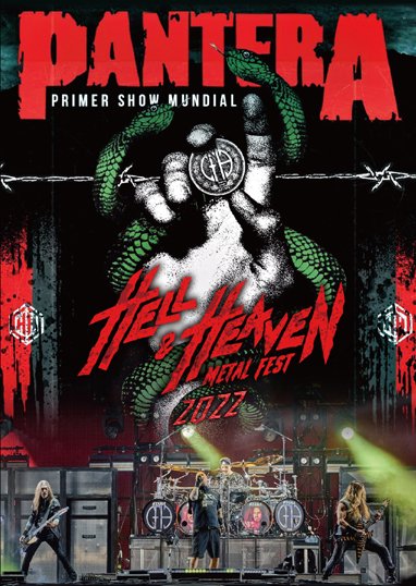 PANTERA / HELL & HEAVEN METAL FEAT 2022 (1DVD)