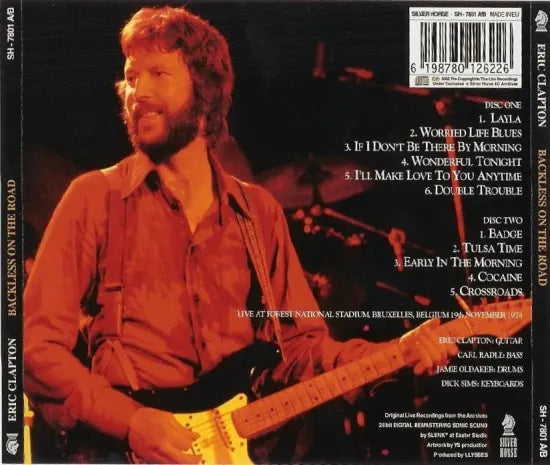 ERIC CLAPTON / BACKLESS ON THE ROAD (2CD)