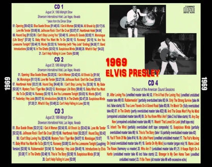 ELVIS PRESLEY / 1969 IN PERSON (4CDR)