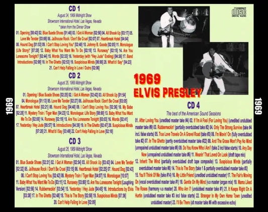ELVIS PRESLEY / 1969 IN PERSON (4CDR)