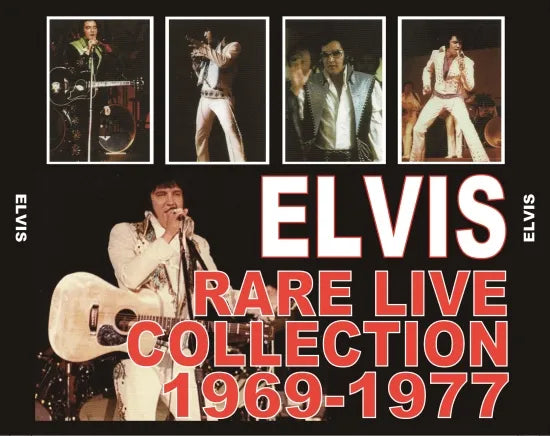 ELVIS PRESLEY / RARE LIVE COLLECTION 1969-1977 (4CDR)