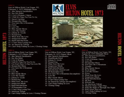 ELVIS PRESLEY / HILTON HOTEL 1973 (4CDR)