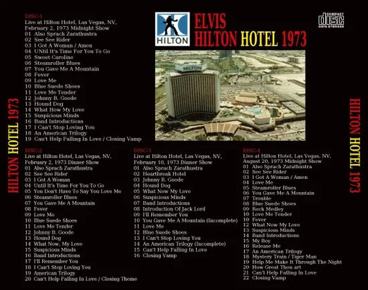 ELVIS PRESLEY / HILTON HOTEL 1973 (4CDR)