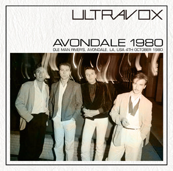 ULTRAVOX / AVONDALE 1980 (1CDR)