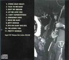 JEFF BECK GROUP / THE OLDEST LOST TAPE (1CD)