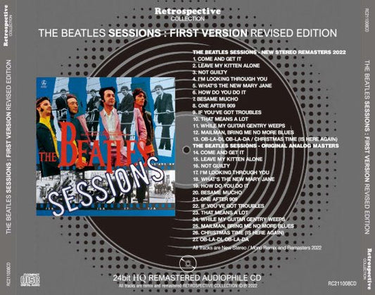 THE BEATLES / SESSIONS FIRST VERSION RIVISED EDITION (1CD)