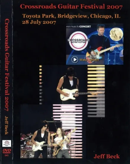 JEFF BECK / CROSSROADS GUITAR FESTIVAL 2007 (1DVDR)