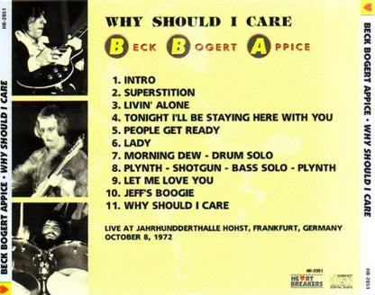 BECK, BOGERT & APPICE / WHY SHOULD I CARE (1CD)