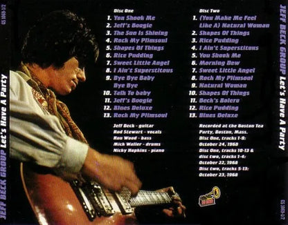 JEFF BECK GROUP / LET'S HAVE A PARTY (2CD)