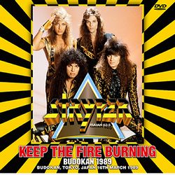 STRYPER / KEEP THE FIRE BURNING BUDOKAN 1989 PRO SHOT (1DVDR)