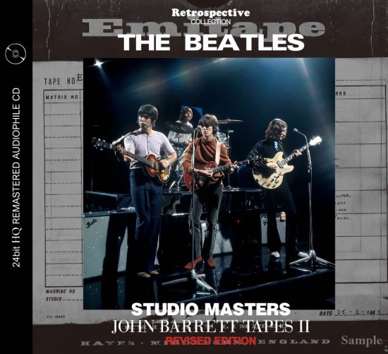 THE BEATLES/ STUDIO MASTERS JOHN BARRETT TAPES II RIVISED EDITION (1CD)