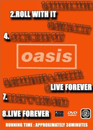 OASIS / GLASTONBURY FESTIVAL '95 (1DVDR)
