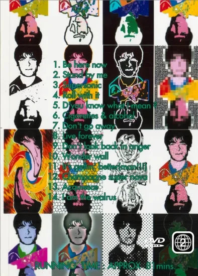 OASIS / SANTIAGO,CHILE 3.15.'98 (1DVDR)